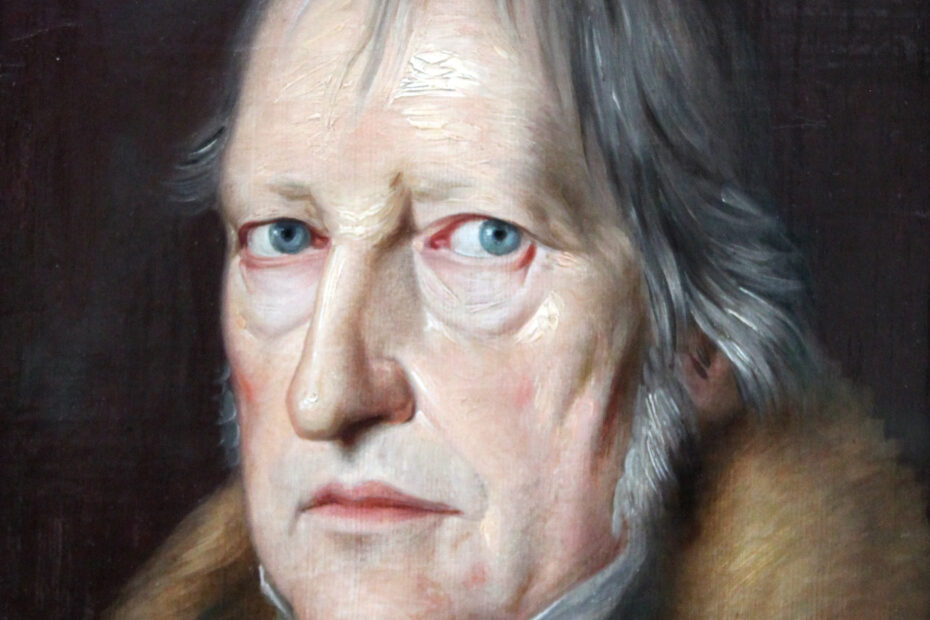 Bild des Philosophen Hegel